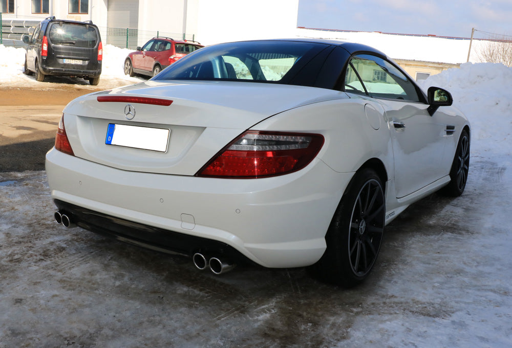Fox passend fürMercedes SLK Typ 172 - AMG Line Endschalldämpfer rechts/links - 2x76 Typ 16 rechts/links