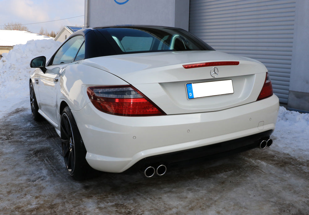 Fox passend fürMercedes SLK Typ 172 - AMG Line Endschalldämpfer rechts/links - 2x76 Typ 16 rechts/links