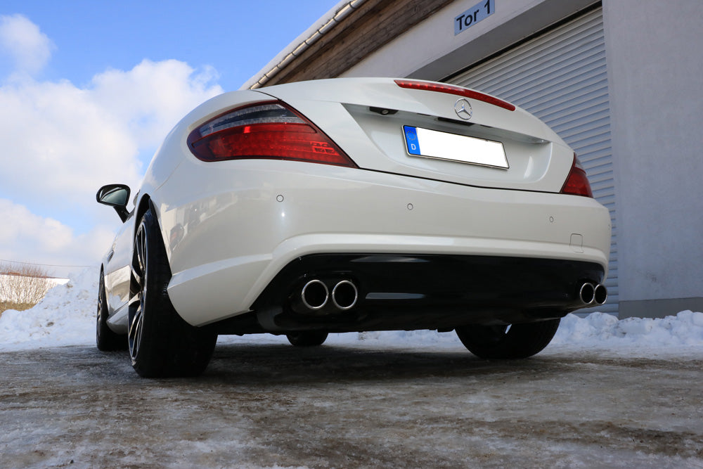 Fox passend fürMercedes SLK Typ 172 - AMG Line Endschalldämpfer rechts/links - 2x76 Typ 16 rechts/links