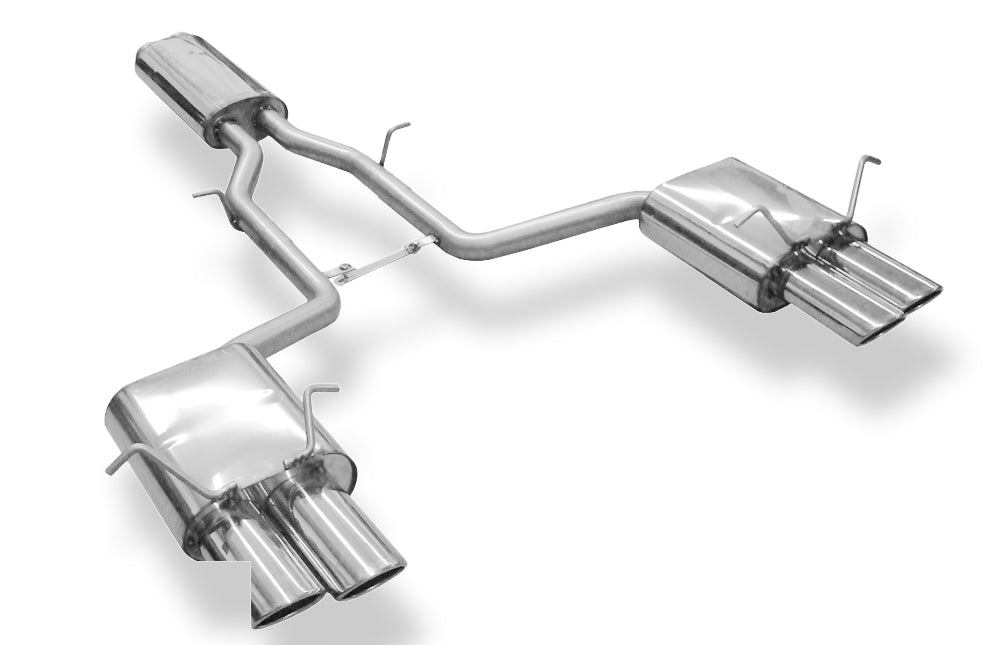 Fox passend fürMercedes GLK X204 Endschalldämpfer rechts/links - 2x106x71 Typ 32 rechts/links
