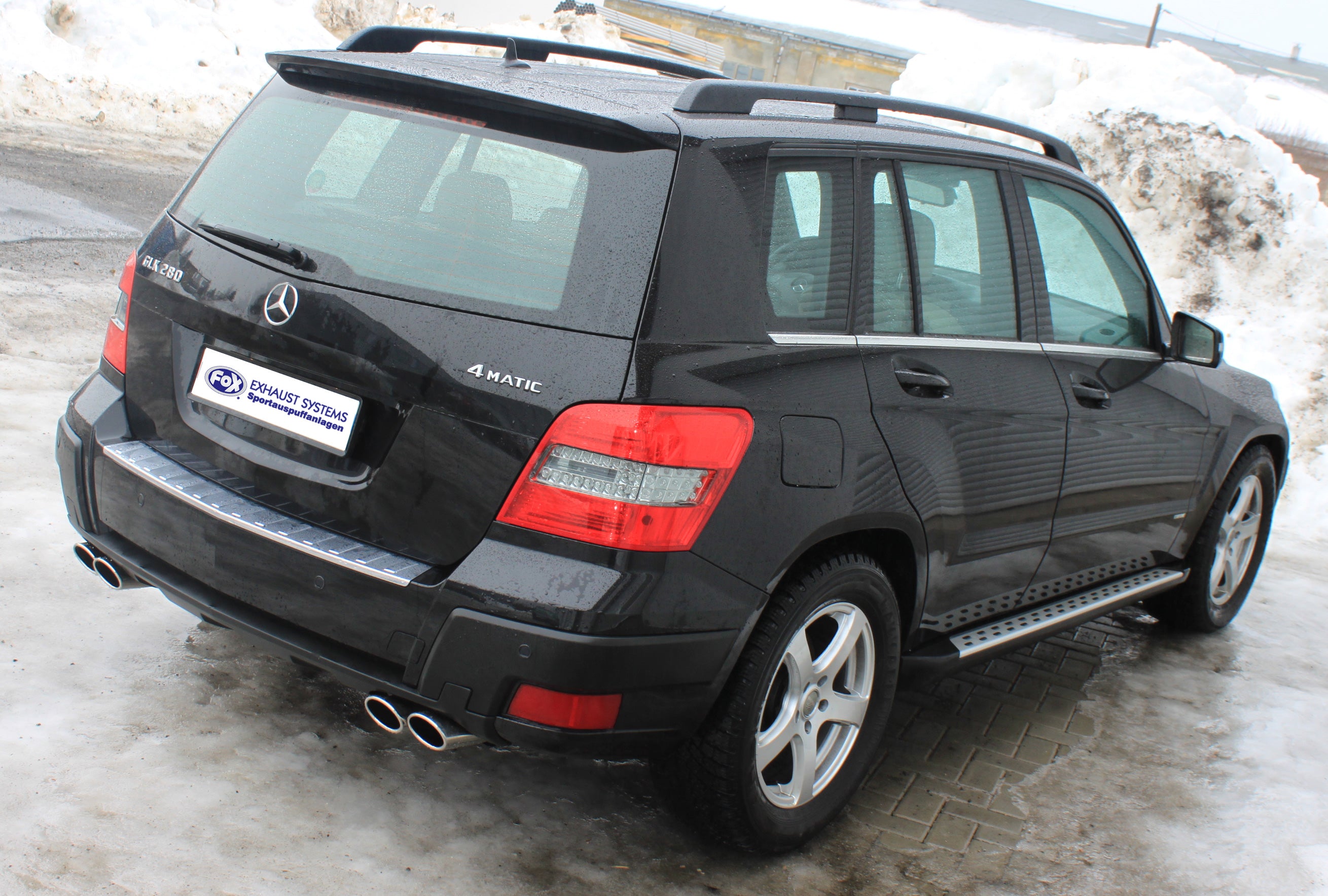 Fox passend fürMercedes GLK X204 Endschalldämpfer rechts/links - 2x106x71 Typ 32 rechts/links