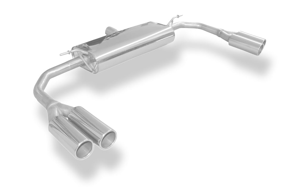 Fox passend fürMercedes CLA - 117 4-matic Endschalldämpfer quer Ausgang rechts/links - 2x80 Typ 12 rechts/links