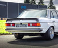 Fox passend für Mercedes W123/S123 - 4 Zylinder Halbanlage ab Kat, bestehend aus End und  Vorschalldämpfer - 2x50 Typ 12R nach aussen gerollt