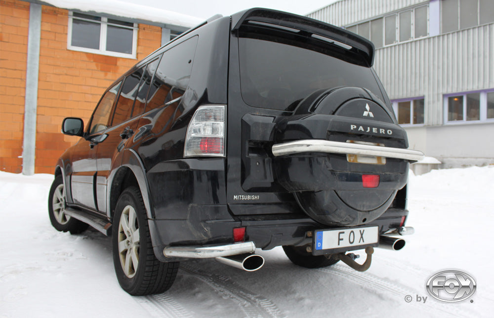 Fox passend fürMitsubishi Pajero IV - V80 Halbanlage ab Kat Ausgang rechts/links - 140x90 T32 rechts/links