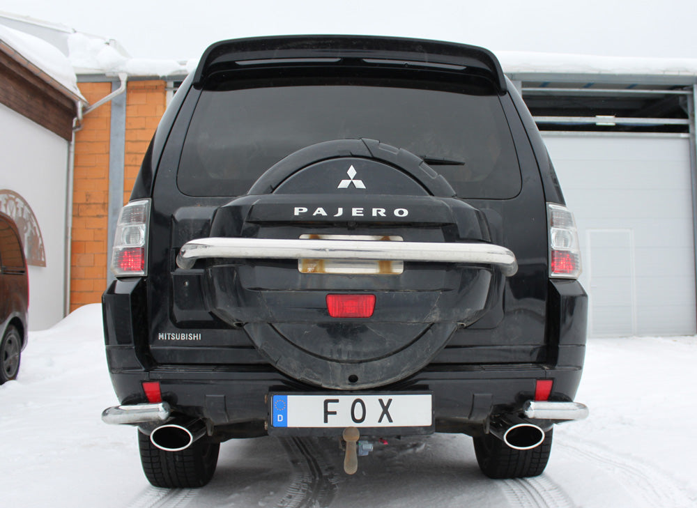Fox passend fürMitsubishi Pajero IV - V80 Halbanlage ab Kat Ausgang rechts/links - 140x90 T32 rechts/links