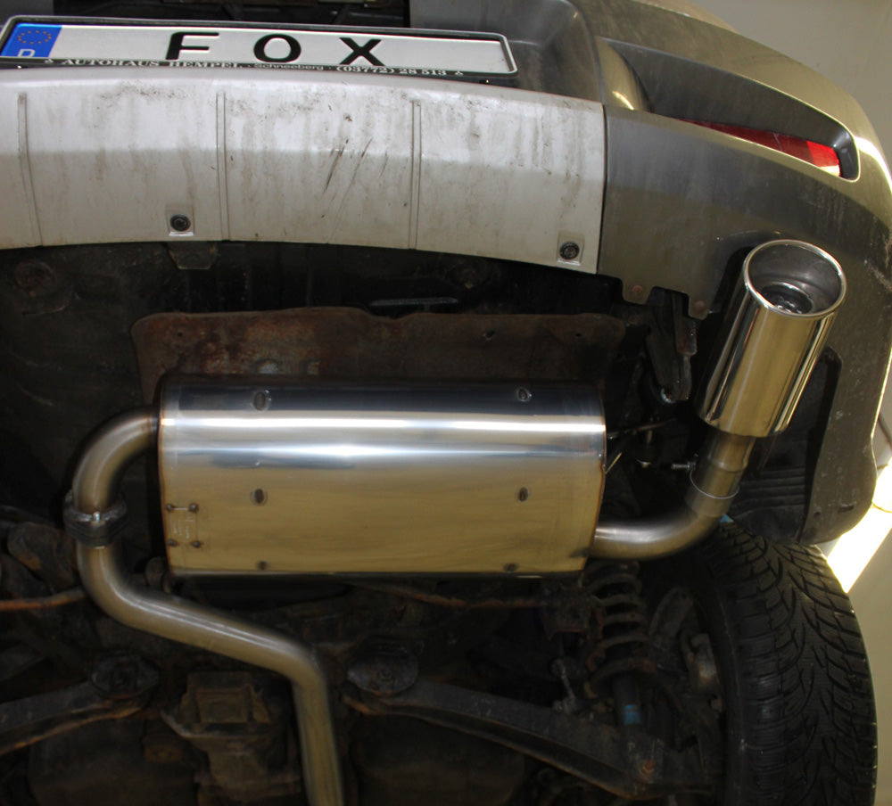 Fox passend fürMitsubishi Outlander 4WD Endschalldämpfer - 115x85 Typ 33