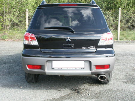 Fox passend fürMitsubishi Outlander 4WD Endschalldämpfer - 115x85 Typ 33