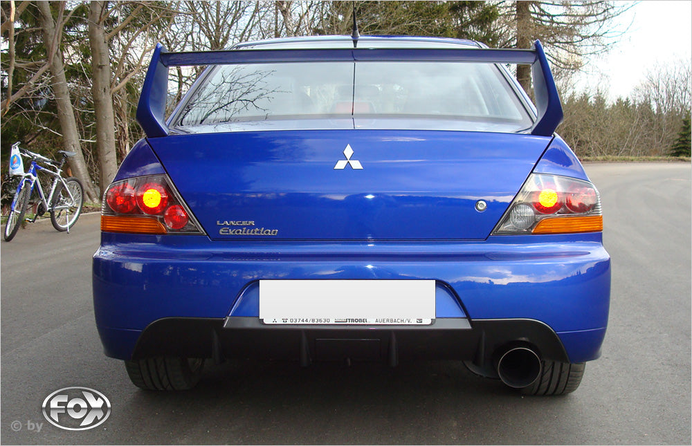 Fox passend fürMitsubishi Lancer EVO IX Endschalldämpfer - 1x129 Typ 14