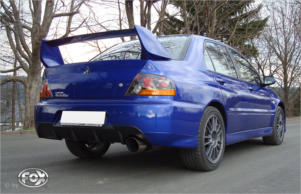Fox passend fürMitsubishi Lancer EVO IX Endschalldämpfer - 1x129 Typ 14