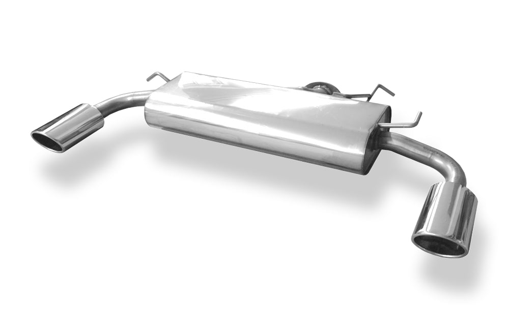 Fox passend fürMitsubishi Lancer CYO - Stufenheck/ Sportback Endschalldämpfer quer Ausgang rechts/links - 115x85 Typ 32 rechts/links