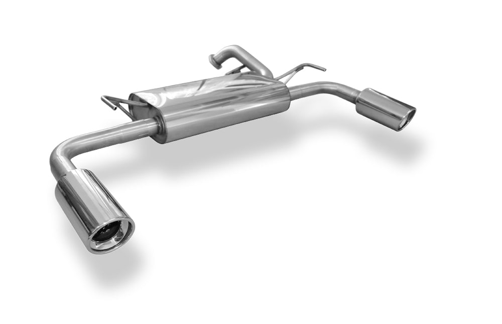 Fox passend für Mitsubishi Lancer CYO Stufenheck/ Sportback Diesel Endschalldämpfer quer Ausgang rechts/links - 1x100 Typ 17 rechts/links