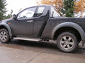 Fox passend für Mitsubishi L200 Typ KAOT Clubcap 2-trg. Endschalldämpfer Sidepipe - 2x115x85 Typ 38