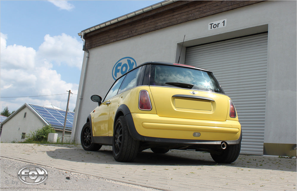 Fox passend für Mini One/ Cooper R50 Endschalldämpfer - 1x80 Typ 13