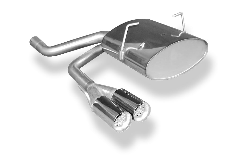 Fox passend fürMini One/ Cooper R50 Endschalldämpfer Ausgang mittig - 2x70 Typ 11