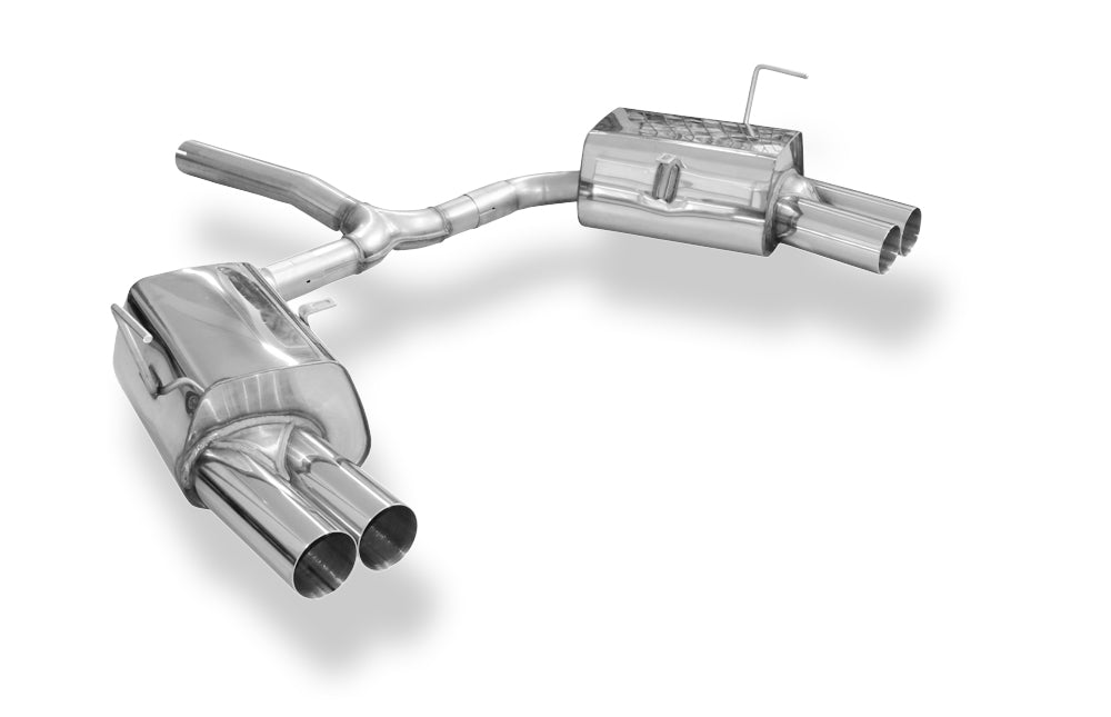 Fox passend fürMini Cooper S R53 Endschalldämpfer rechts/links Ausgang rechts/links  - 2x76 Typ 10 rechts/links
