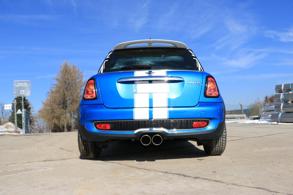 Fox passend fürMini Cooper S R56 Endschalldämpfer Ausgang mittig - 2x100 Typ 16