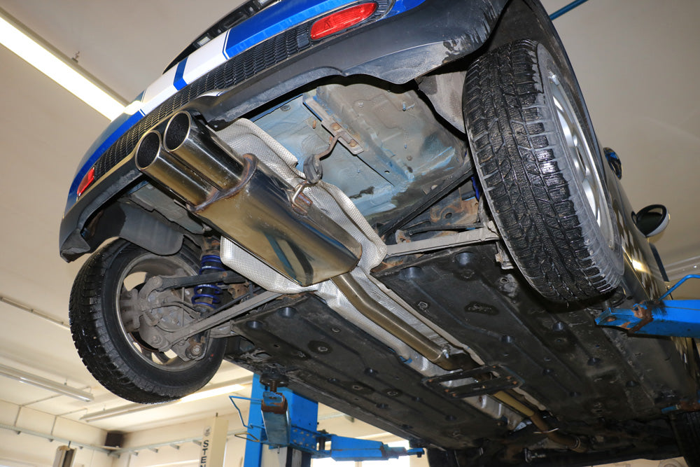Fox passend fürMini Cooper S R56 Endschalldämpfer Ausgang mittig - 2x100 Typ 16