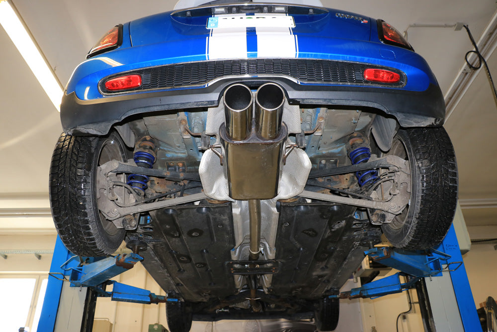 Fox passend fürMini Cooper S R56 Endschalldämpfer Ausgang mittig - 2x100 Typ 16