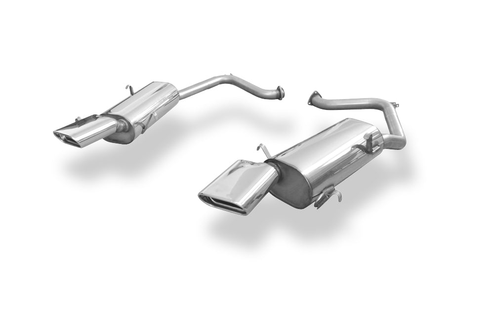 Fox passend fürMaserati Quattroporte IV Endschalldämpfer rechts/links - 150x70 Typ 53 rechts/links