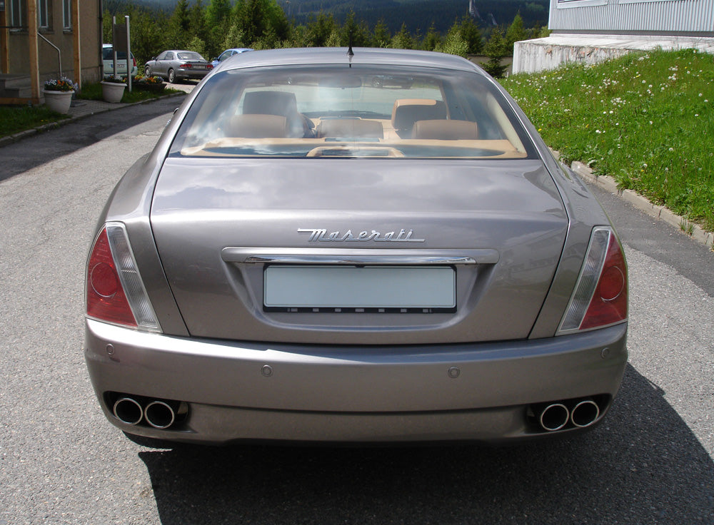 Fox passend fürMaserati Quattroporte V Endschalldämpfer rechts/links - 2x90 Typ 17 rechts/links
