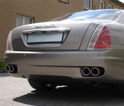 Fox passend fürMaserati Quattroporte V Endschalldämpfer rechts/links - 2x90 Typ 17 rechts/links