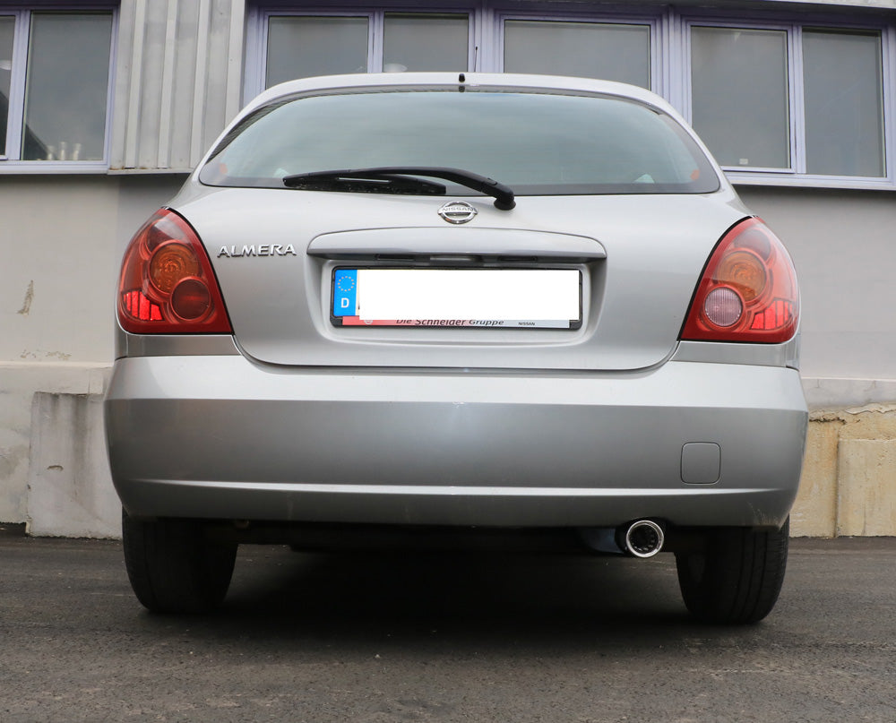 Fox passend fürNissan Almera - N16 Hatchback Endschalldämpfer - 1x80 Typ 13