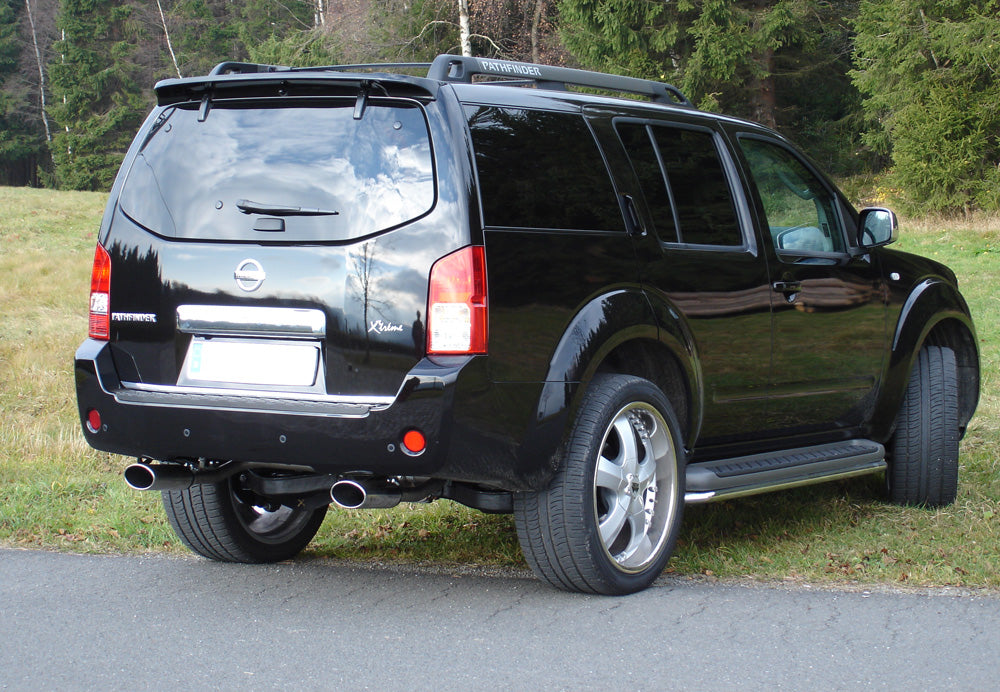 Fox passend für Nissan Pathfinder R51 Endrohrsystem rechts/links - 140x90 Typ 32 rechts/links
