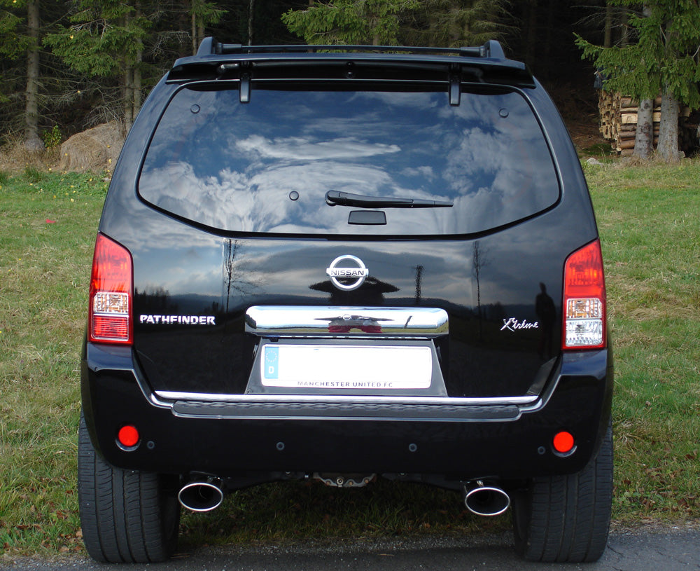Fox passend fürNissan Pathfinder R51 Endrohrsystem rechts/links - 140x90 Typ 32 rechts/links