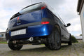 Fox passend für Opel Corsa C Endschalldämpfer Ausgang rechts/links - 1x90 Typ 13 rechts/links