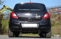 Fox passend für Opel Corsa D Endschalldämpfer Ausgang rechts/links - 1x90 Typ 13 rechts/links