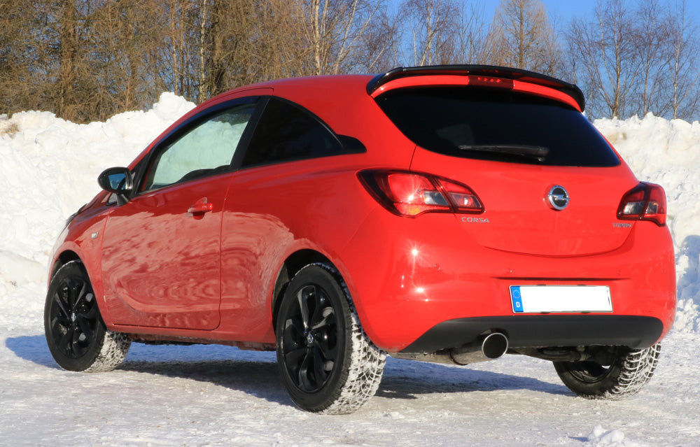 Fox passend fürOpel Corsa E Endschalldämpfer - 129x106 Typ 44