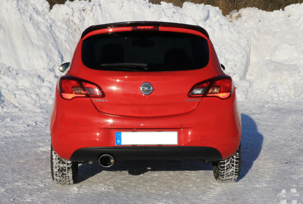 Fox passend fürOpel Corsa E Endschalldämpfer - 129x106 Typ 44