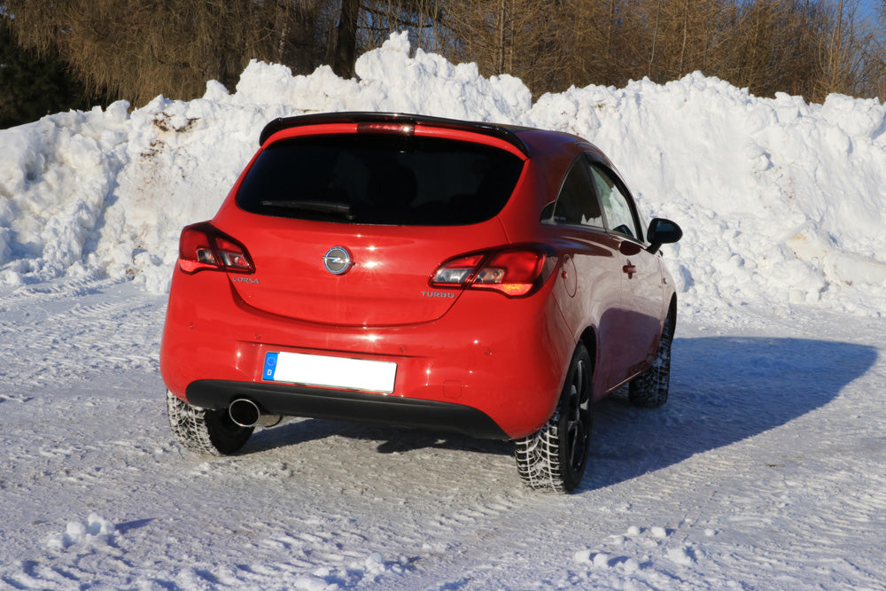 Fox passend fürOpel Corsa E Endschalldämpfer - 129x106 Typ 44