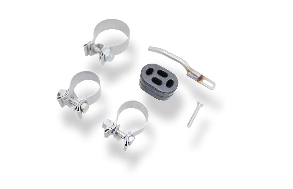 Fox passend fürOpel Astra F Caravan Endschalldämpfer rechts/links 3-Punkt Aufhängung Ø63,5mm - 2x80 Typ 13 rechts/links