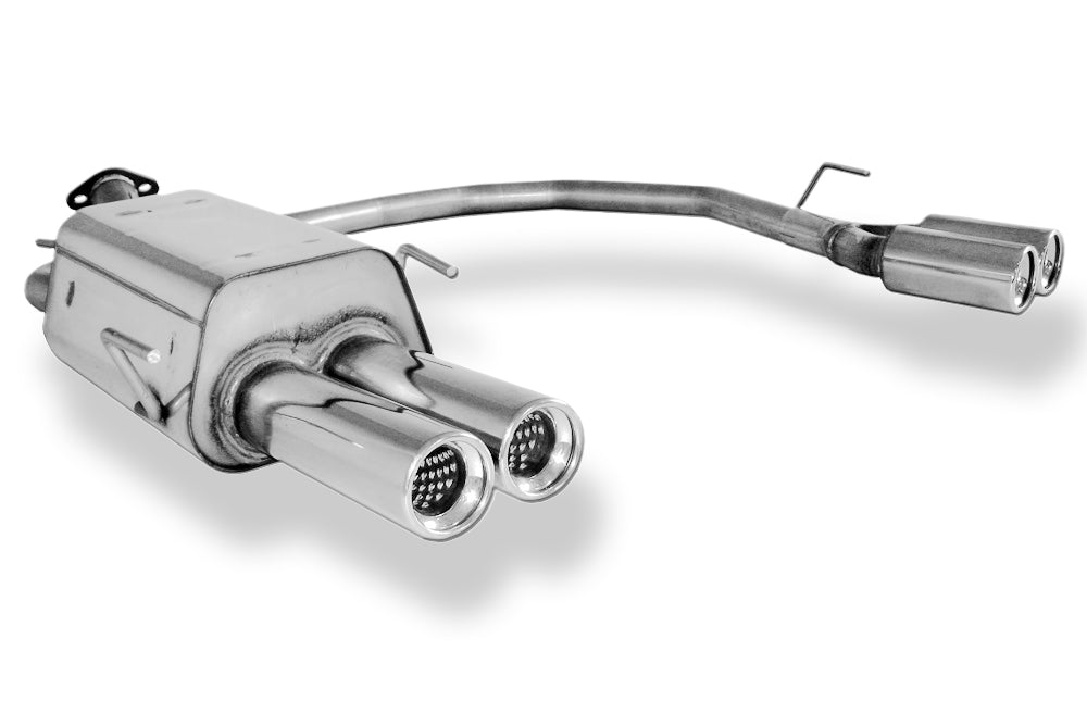 Fox passend für Opel Astra G Stufenheck Endschalldämpfer Ausgang rechts/links - 2x80 Typ 13 rechts/links