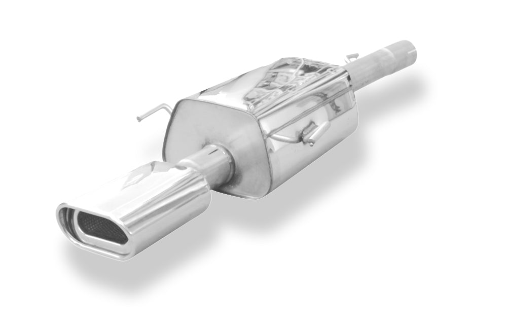 Fox passend fürOpel Astra G Coupe/ Cabrio Endschalldämpfer Ø60mm - 135x80 Typ 53
