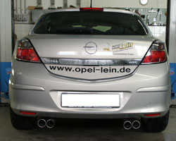 Fox passend fürOpel Astra H/ Astra H GTC Endschalldämpfer Ausgang rechts/links - 2x76 Typ 13 rechts/links