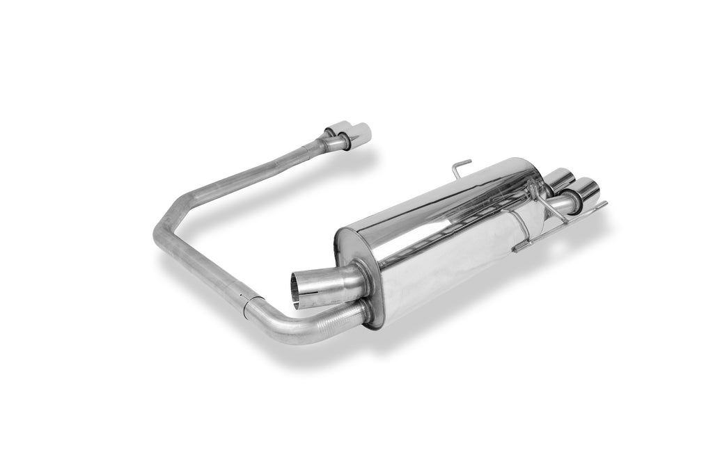 Fox passend für Opel Astra H Caravan Endschalldämpfer Ausgang rechts/links Ø63,5mm - 2x76 Typ 13 rechts/links