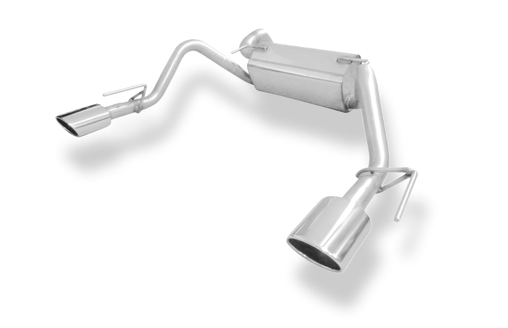 Fox passend für Opel Astra J Sports Tourer Diesel Endschalldämpfer quer Ausgang rechts/links - 115x85 Typ 32 rechts/links