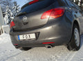 Fox passend für Opel Astra J Limousine Endschalldämpfer quer Ausgang rechts/links - 135x80 Typ 53 rechts/links