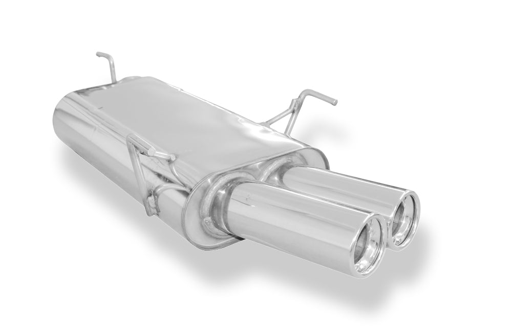 Fox passend fürOpel Vectra B - Bj. 94`-9/99` Endschalldämpfer Ø55mm - 2x80 Typ 13