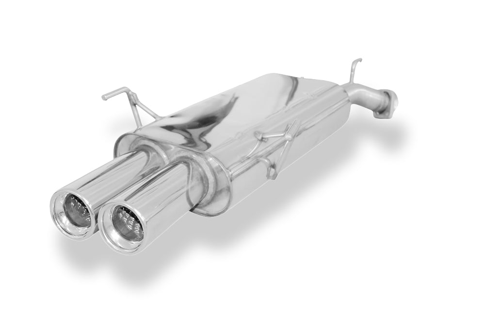 Fox passend fürOpel Vectra B - Bj. 94`-9/99` Endschalldämpfer Ø55mm - 2x80 Typ 13