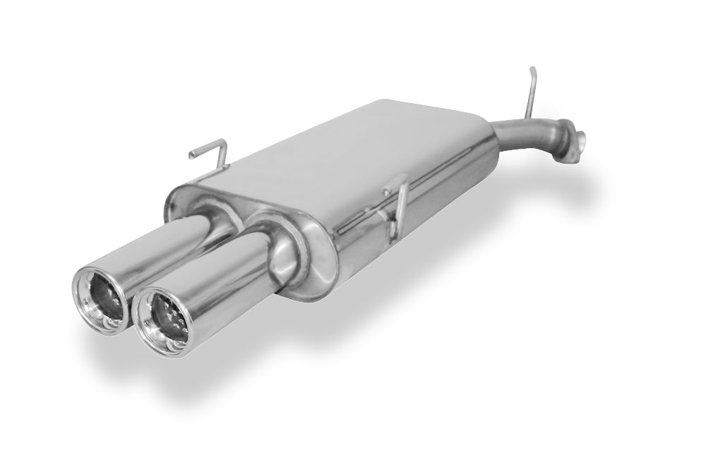 Fox passend fürOpel Vectra B - Bj. ab 9/99` Endschalldämpfer Ø55mm - 2x80 Typ 13