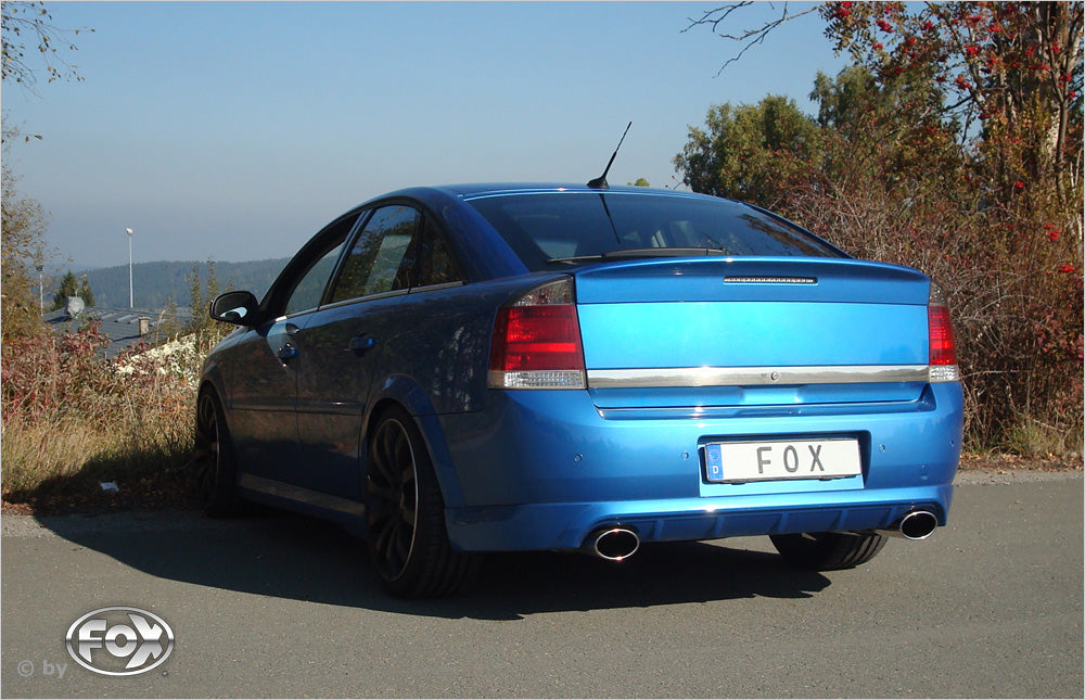 Fox passend fürOpel Vectra C OPC Limousine Endschalldämpfer rechts/links - 140x90 Typ 32 rechts/links