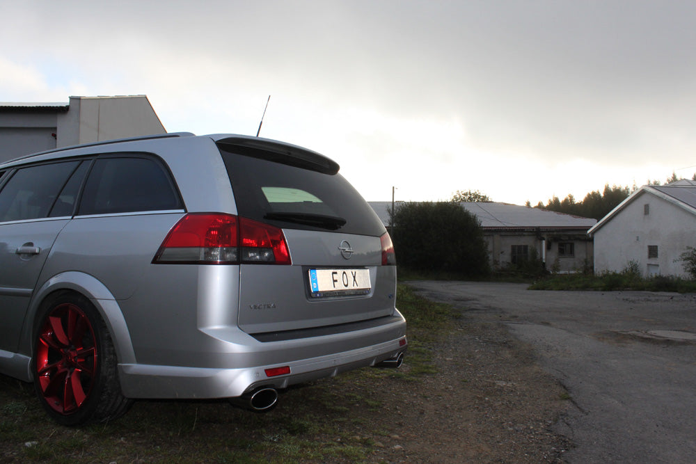 Fox passend fürOpel Vectra C OPC Caravan Endschalldämpfer rechts/links - 140x90 Typ 32 rechts/links