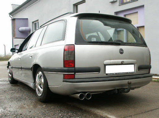Fox passend fürOpel Omega B Caravan Endschalldämpfer - 2x90 Typ 13