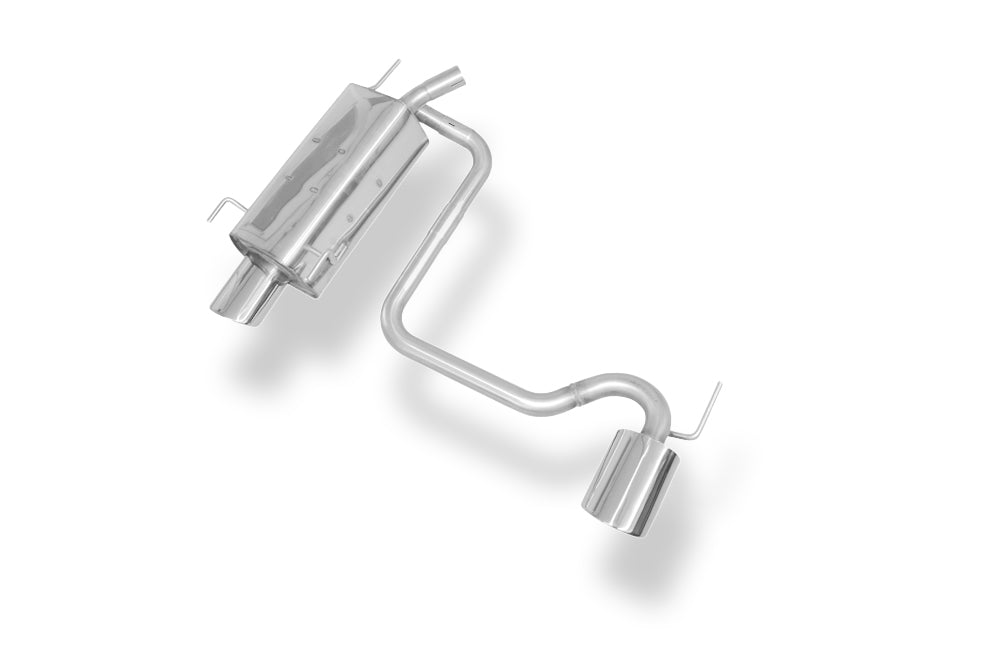 Fox passend fürOpel Tigra B TwinTop Endschalldämpfer Ausgang rechts/links - 115x85 Typ 33 rechts/links