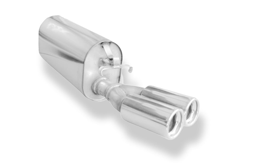 Fox passend fürOpel Calibra A/ Calibra A 4x4 Endschalldämpfer Ø50mm - 2x80 Typ 13
