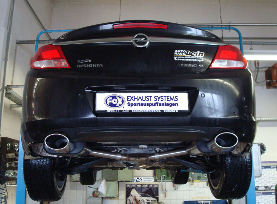 Fox passend fürOpel Insignia A - 4x4 Fließheck/ Stufenheck Endschalldämpfer rechts/links - 140x90 Typ 44 rechts/links