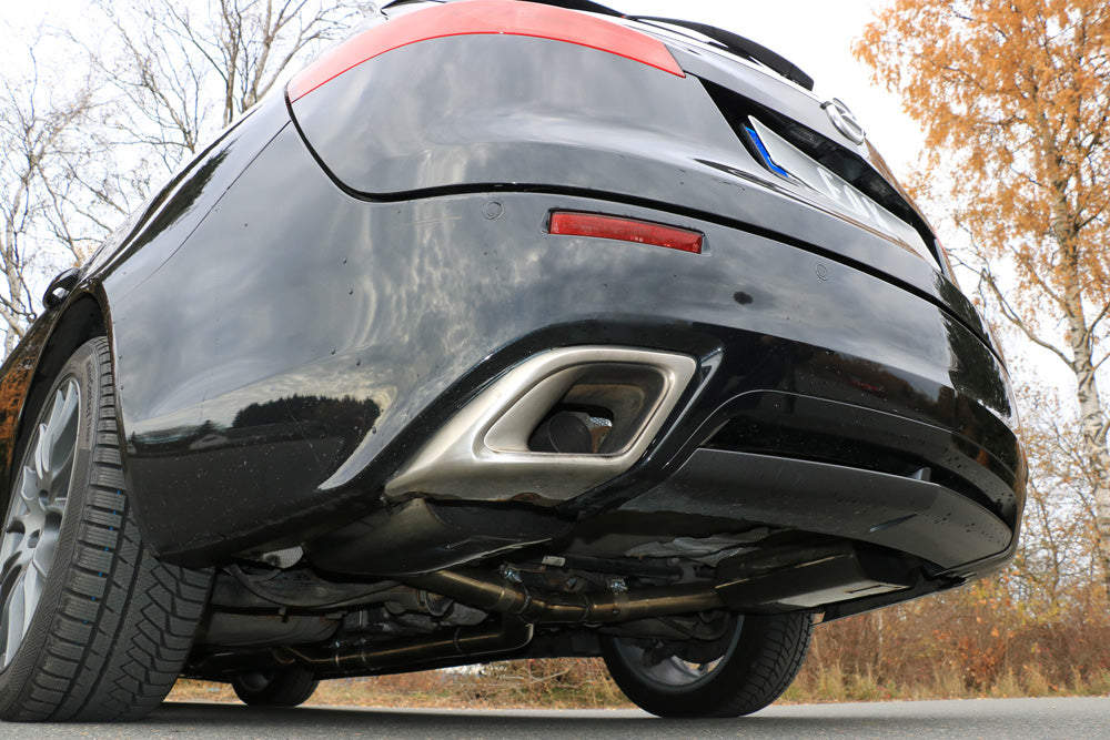 Fox passend fürOpel Insignia A - OPC Sports Tourer Endschalldämpfer rechts/links - Ausgang der Endrohre in den originalen Ausgängen